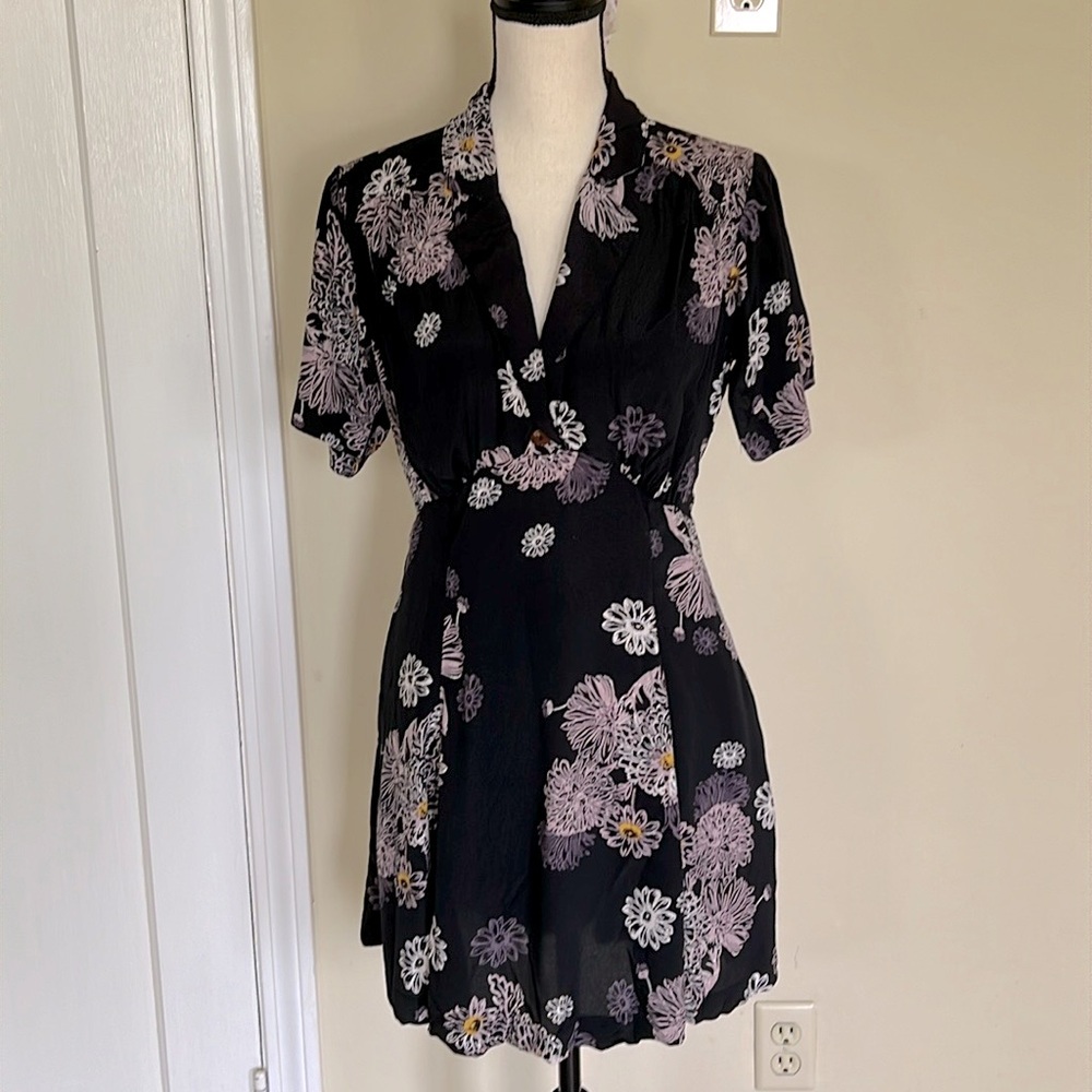 Free People Blue Hawaii Dress